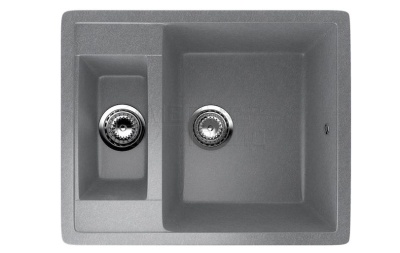 Каменная мойка ES-21-342 графитовый EcoStone