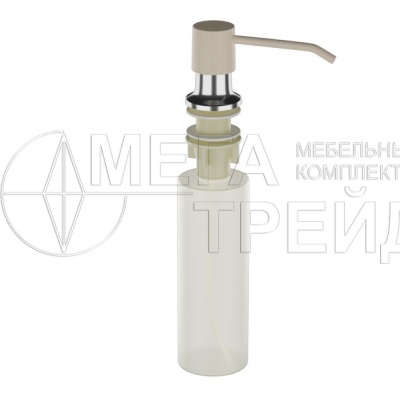 Дозатор кухонный ES-01(328) бежевый EcoStone