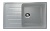 Каменная мойка ES-19-310 серый EcoStone, ECOlogy STONE