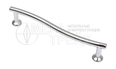 Мебельная ручка RS026CP.4/128 (30) хром 128мм