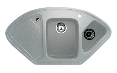 Каменная мойка ES-29-311 светло-розовый EcoStone