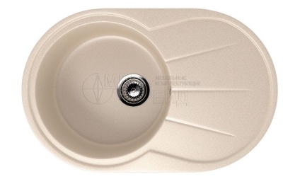 Каменная мойка ES-31-328 бежевый EcoStone