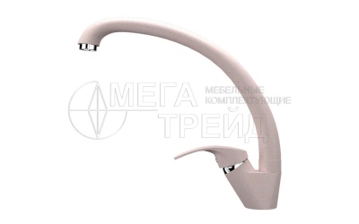 Кухонный смеситель 02-311 светло-розовый EcoStone