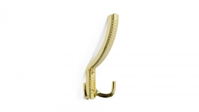 Мебельный крючок K305.06GP.6 (20) золото полир. БОЯРД