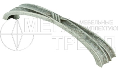 Мебельная ручка RS405BAZ.1/128