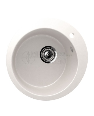 Каменная мойка ES-13-341 молочный EcoStone