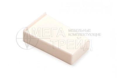 Заглушка для навеса модели 01, правая белый CHP0/W/R (50) бел БОЯРД