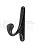 Мебельный крючок K102BL.2 (20) Чёрный матовый БОЯРД, 6a507679-35c5-11ea-95d4-00155dfd5100