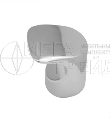 Мебельная ручка-кнопка RC007CP.4 (50) БОЯРД