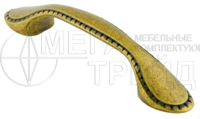 Мебельная ручка RS409EAB.4/96 (30) БОЯРД