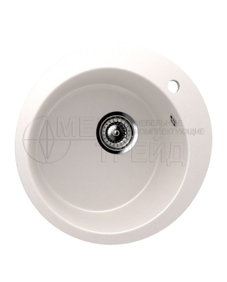 Каменная мойка ES-13-331 белый EcoStone