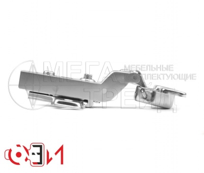 Мини Петля H404C30 (300) вкладная с доводчиком без планки угол открывания 95 гр., угол установки 90 гр, Clip-on Мини Петля H404C30 (300) вкладная с доводчиком без планки угол открывания 95 гр., угол установки 90 гр, Clip-on