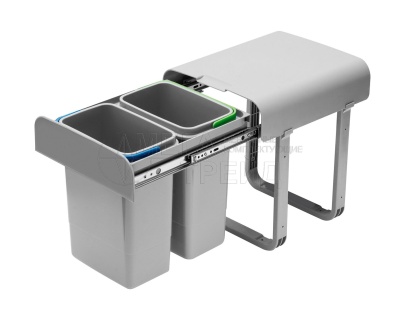 Ведро для мусора Tira 2x8л GTV PB-90144100PCT