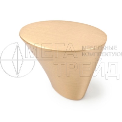 Мебельная ручка кнопка RC219SG.4 (50) сатин.золото БОЯРД