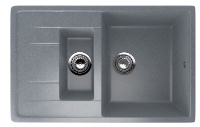 Каменная мойка ES-22-342 графитовый EcoStone