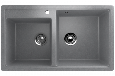 Каменная мойка ES-30-342 графитовый EcoStone