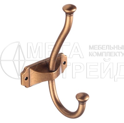 Крючок мебельный CRAFT, старое золото GTV