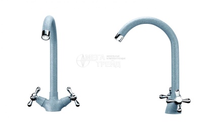 Кухонный смеситель 07-342 графитовый EcoStone