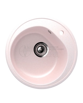 Каменная мойка ES-11-311 светло-розовый EcoStone