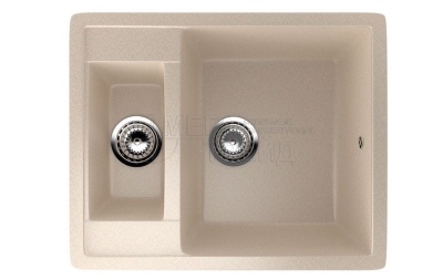 Каменная мойка ES-21-328 бежевый EcoStone