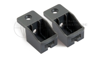 Держатель продольного рейлинга СТАРТ, графитовый SBH40/GRPH BOYARD