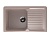 Каменная мойка ES-32-302 песочный EcoStone, 