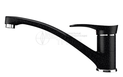 Кухонный смеситель 06-308 черный EcoStone