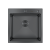 Мойка для кухни HÖFFGER 5050 Black (черная) ECO 0.8мм