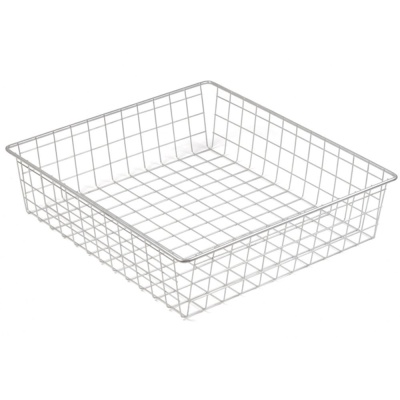 Корзина сотовая 485х485х120, белая