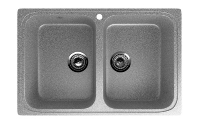 Каменная мойка ES-23-309 темно-серый EcoStone