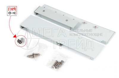 Держатель передней стенки высокого внутреннего СТАРТ с традиционными боковинами SBH44/GR серый BOYARD