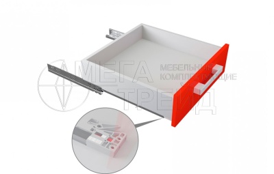 Направ скрыт монтаж, неполное выдвиж DB8882Zn/350 БОЯРД