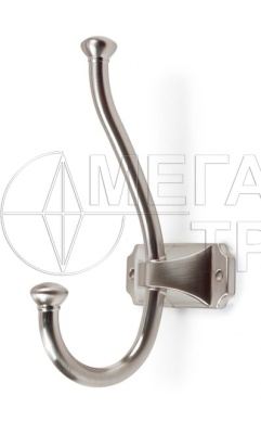 Мебельный крючок K215BSN.8 (15) Атласный никель БОЯРД Мебельный крючок K215BSN.8 (15) Атласный никель БОЯРД