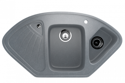 Каменная мойка ES-29-342 графитовый EcoStone
