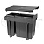 Сегрегатор 300мм (20L+10L) антрацит без крепления с доводчиком PB-45-002010-60A GTV, 72185668-353e-11ea-95d4-00155dfd5100