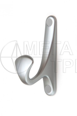 Мебельный крючок K102SC.2 (20) Сатиновый хром БОЯРД