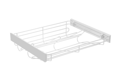 Полка для обуви SMART 800 mm (без направляющих), белая GTV