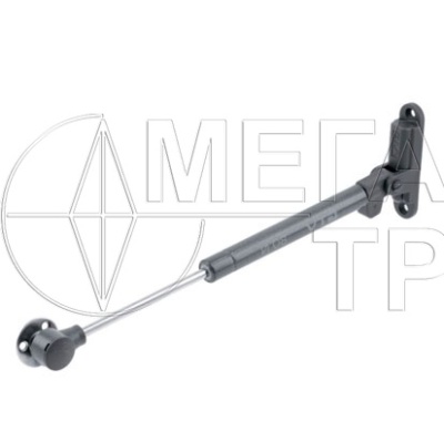 Подъёмник газовый с амортизатором, без регулировки 150N GTV, антрацит