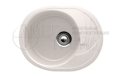 Каменная мойка ES-17-331 белый EcoStone