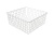 Корзина сотовая 485х485х200, белая Корзина сотовая 485х485х200, белая