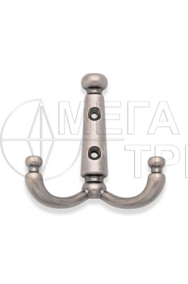 Мебельный крючок K250AP.6 (12) Старинное олово БОЯРД