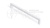 Мебельная ручка RS043W.4/192 Белый 192мм БОЯРД