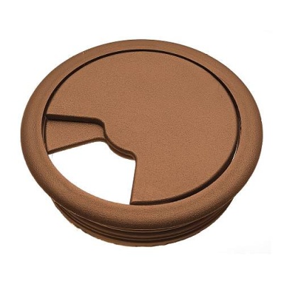 Заглушка кабель-канала пластик бук темный PM-PLFI60-47 GTV