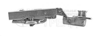 Петля H301A75/0930 (100) накладная с доводчиком угол открывания 105 гр., угол установки 90 гр. Clip-on H-0 евровинты, вкрученные в планку и в чашку БОЯРД Петля H301A75/0930 (100) накладная с доводчиком угол открывания 105 гр., угол установки 90 гр. Clip-on H-0 евровинты, вкрученные в планку и в чашку БОЯРД