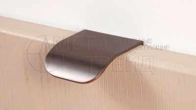 Ручка торцевая RT011BAP.1/32 Брашированное старинное олово БОЯРД