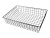 Корзина сотовая 485х485х120, серая