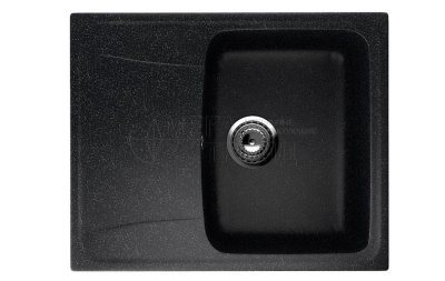 Каменная мойка ES-26-308 черный EcoStone