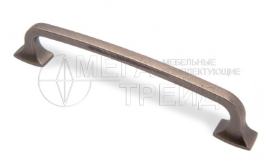 Мебельная ручка RS289BAZ.4/160 черн.старин.цинк 160мм