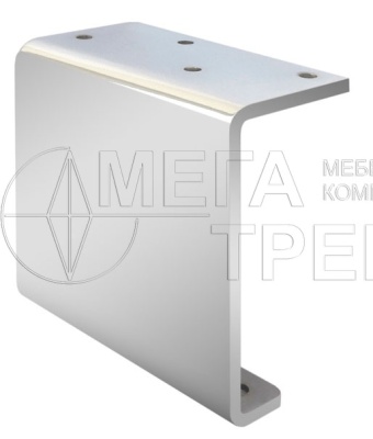 Мебельная опора N208CP.2 (25) БОЯРД