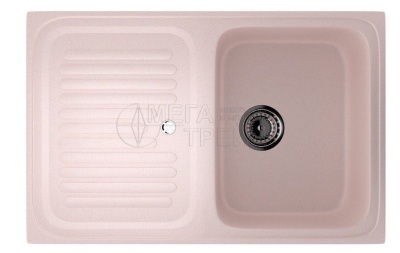 Каменная мойка ES-27-311 светло-розовый EcoStone
